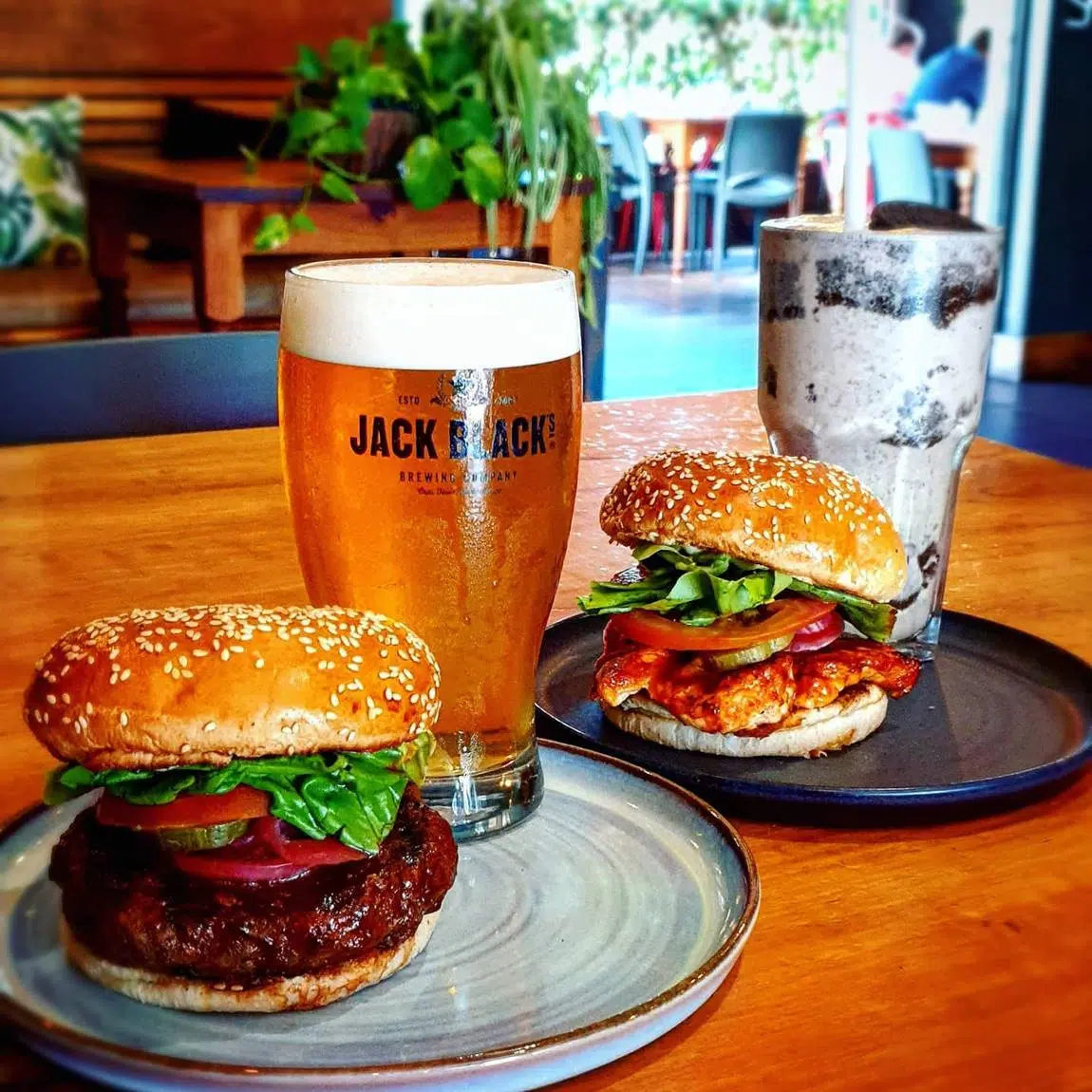 R111 Burger & Beer/Shake Special at The Eatery Woodfired Grill