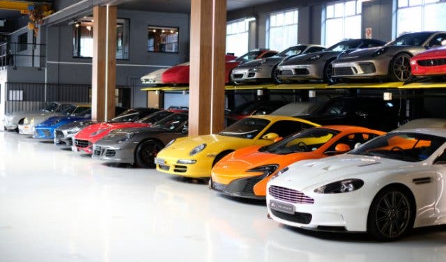 The Archive: Where You Get A View Of Sexy Supercars With Your Coffee
