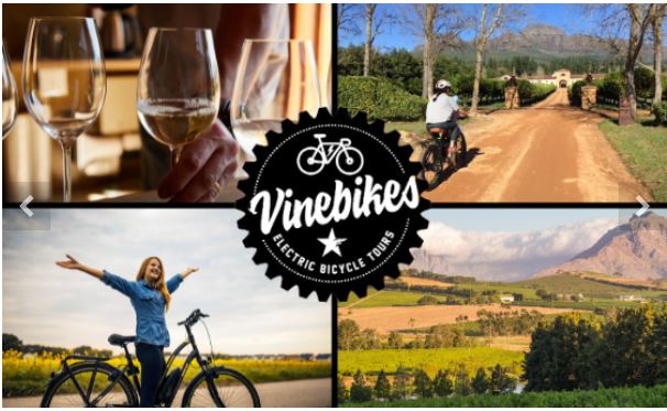 Vine Bikes | An e-bike wine farm tour  courtesy of Vine Bikes