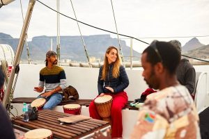 Waterfront Charters | Djembe Drumming Cruise for 1