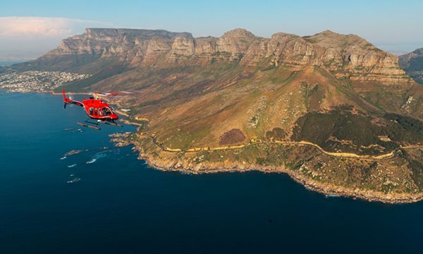 NAC Helicopters | Scenic hopper flight with 3-course meal for 1