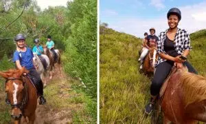 Heavenly Stables | 1-Hour scenic trail horse ride for 2