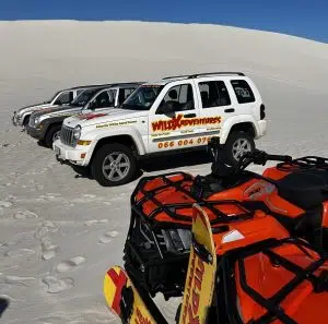 Wild X | Jeep 4X4 Tours, Quad Biking & Glam Sandboarding Atlantis Dunes for 2