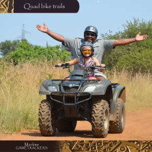 Mankwe GAMETRACKERS | 1-Hour safari quad bike experience