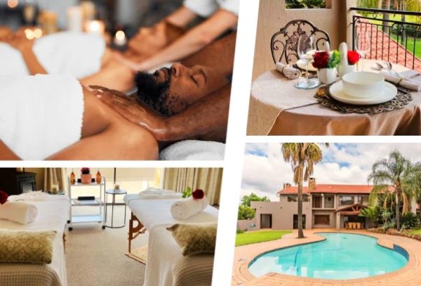 Care on Location | Couples 60-Minute Massage including 3-Course Dinner for 2