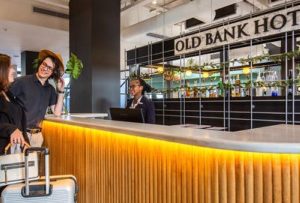 Old Bank Hotel  |  A 1 Night Getaway for Two with A View of The City Incl Breakfast