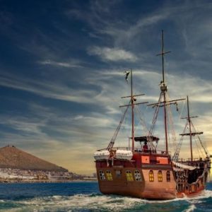 Jolly Roger | 60 min Daytime Pirate Ship Cruise For a Family of 4