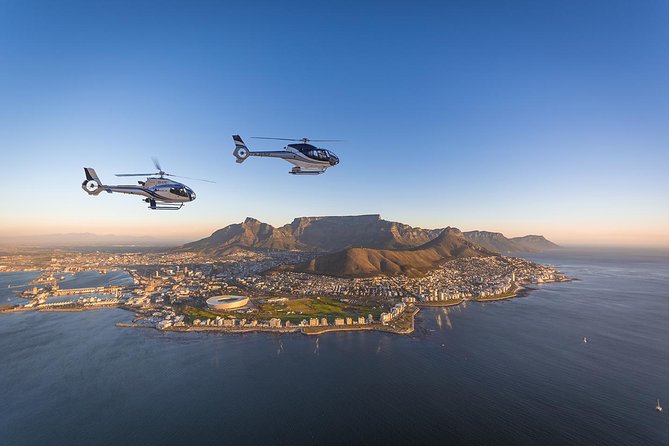 Discover Cape Town's Majesty from the Sky: Helicopter Flights Await