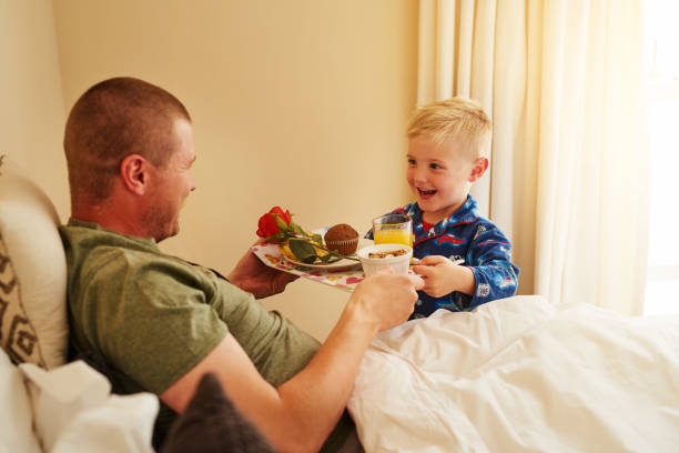 Father's Day Breakfast in Bed