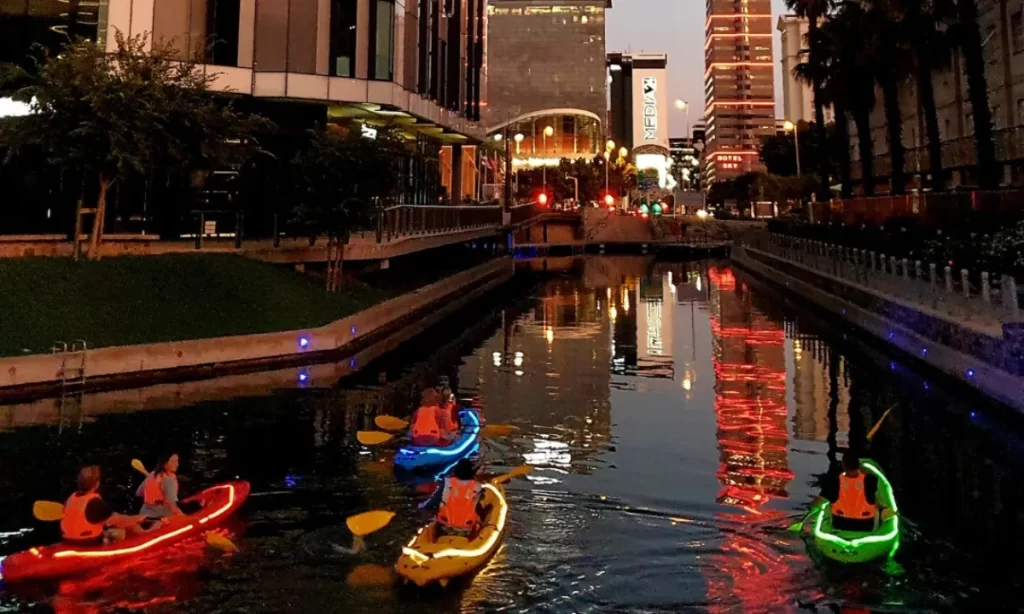 Experience the Magic of Night Kayaking in Cape Town Waterfront