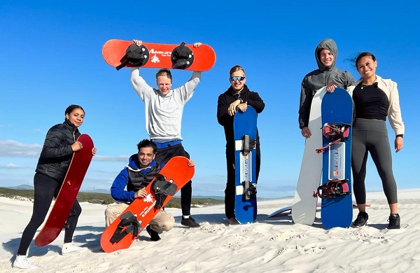 Sandboarding experience