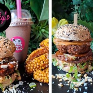 Pluckys Fried Chicken | Gourmet Burgers, Superb Sides, 500ml Gourmet Milkshakes for 2