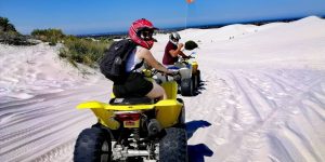 quad biking atlantis dunes