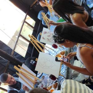 Art By Kemi | Team Building, 2 Hour Sip & Paint Activity For 10