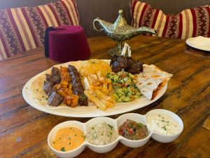 Aladdin The Collection | A Middle Eastern Platter for 2 Sharing  (Halaal Certified)