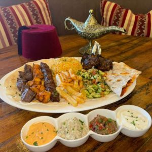 Aladdin The Collection | A Middle Eastern Platter for 2 Sharing  (Halaal Certified)