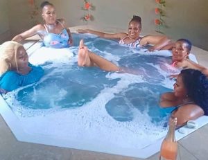 Ocean Motion Beauty Day Spa | Spa Day For 2 Incl Massage, Gel Toes, Jacuzzi and a Btl of Wine