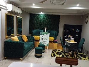 Ocean Motion Beauty Day Spa | Deluxe Mani-Pedi with Gel for 2 Incl a Bottle of Wine