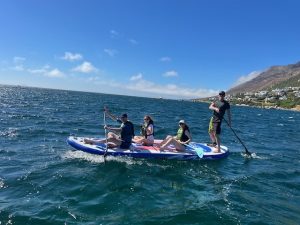 TK Promotions | 90 Min Penguin Giant Paddle Board Experience with a Guide for 4 People