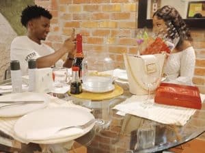 Cafe Evannah | 1KG BBQ Pork Ribs, 8 Winglets, Chips, Onion Rings, Coleslaw & Drinks for 2 People