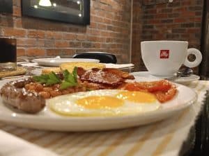 Cafe Evannah | Double Delight Breakfast and Cappuccinos for two