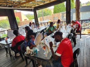 Art By Kemi | Join Us in a Sip & Paint Experience Incl a 30 Minute Massage for Two