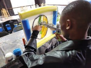 Art By Kemi | Join Us in a  Sip and Tuft Activity Incl a 30 Minute Massage for Two