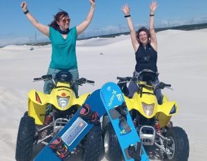 Ezey Tours | Exclusive Combo Deal 40 Min Quad Biking and 40 Min Sandboarding For 1