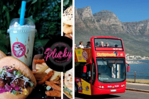 Dine and Do | Cape Town 1-day Hop-On-Hop-Off classic ticket and Plucky's Korean-Style Meal For 2