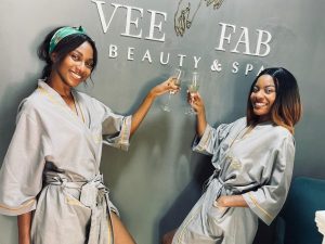 Vee Fab Beauty and Spa | Relax and Rejuvenate with a 90 min Spa Package incl Chacuterie Cup & Champagne for 2
