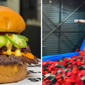 Dine and Do | 2 Double Smasht Burgers, 1 Loaded Fries and 2 Milkshakes & 2 Rush All Access Tickets
