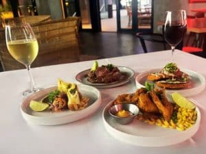 Democracy Bar | Any 4 Tapas and a Choice of Draught Beer, Glass of Wine or Soft drink for 2