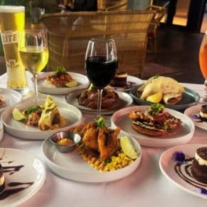 Democracy Bar | Any 4 Tapas and a Choice of Draught Beer, Glass of Wine or Soft drink for 2