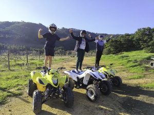 Makulu Adventures - Morgenhof | Ride the Mountain and Savour Wine, Quad Bike for 2 and A Btl of Morgenhof Wine