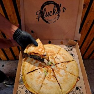 Pluckys Fried Chicken | Buy One Get One Free, Fully Loaded 30cm Quesadilla Pie