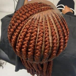 B My Bride | Crowned in Cornrows Deal for 1 Includes Wash, Blow & Hair