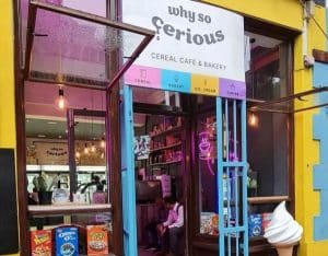 Why So Cerious | Coffee and A Slice of Cream Cheese or Chocolate Ganache Cake for 1