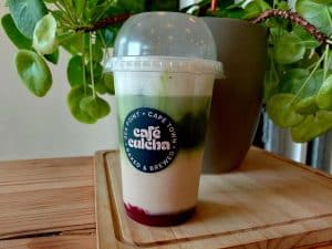 Cafe Culcha | Start The Day With A Smash Brekky Bun and A Iced Latte Combo for 2