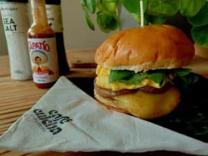 Cafe Culcha | Start The Day With A Smash Brekky Bun and A Iced Latte Combo for 2