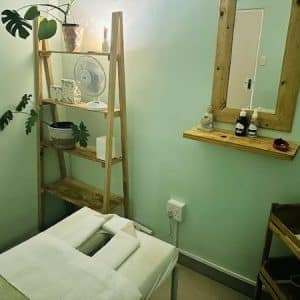 Earth Body & Skin |  A 3 Treatment Spa Package Incl A Vegan Mani or Pedi  With Polish For 1