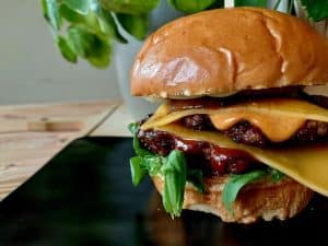 Cafe Culcha | Mouth Watering Dbl Smash Cheese Burgers Incl 500 ml Fruit Matchas for 3