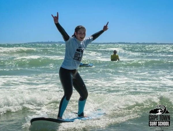 Cape Town Surf School | Conquer Waves With A Interactive Group Surf Lesson For 1 Incl Board and Wetsuit